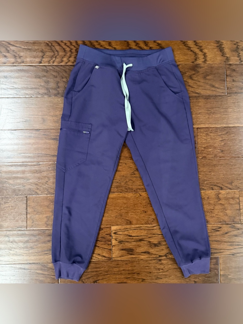 FIGS Technical Collection Zamora Joggers Womens Scrub Pants Purple Shadow Sz S